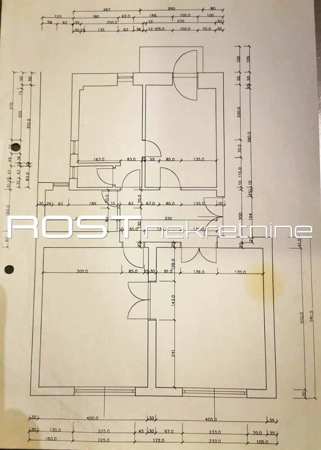 centar - laginjina - 76 m2, 4-sobni + balkon - namješten - novouređeni - slika 22