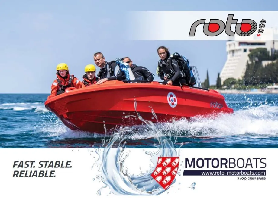 ROTO 450s - NEPOTOPIVA BRODICA (RESCUE - za profesionalce i žurnost) - Makarska