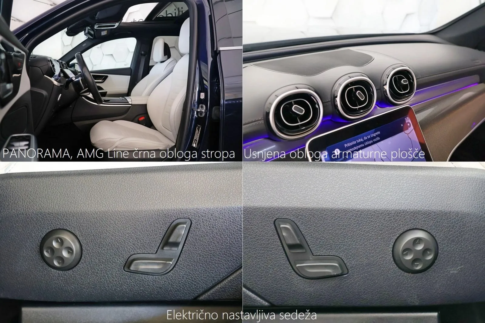 mercedes-benz glc 220d 4-matic 9g-tronic amg line airmatic pano - slika 17