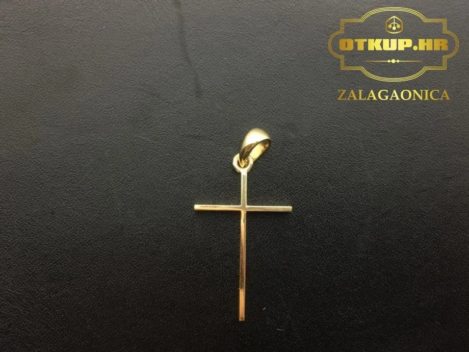 Zlatni Privjesak 2,27g 14k / R1, Rate !! - Zagreb