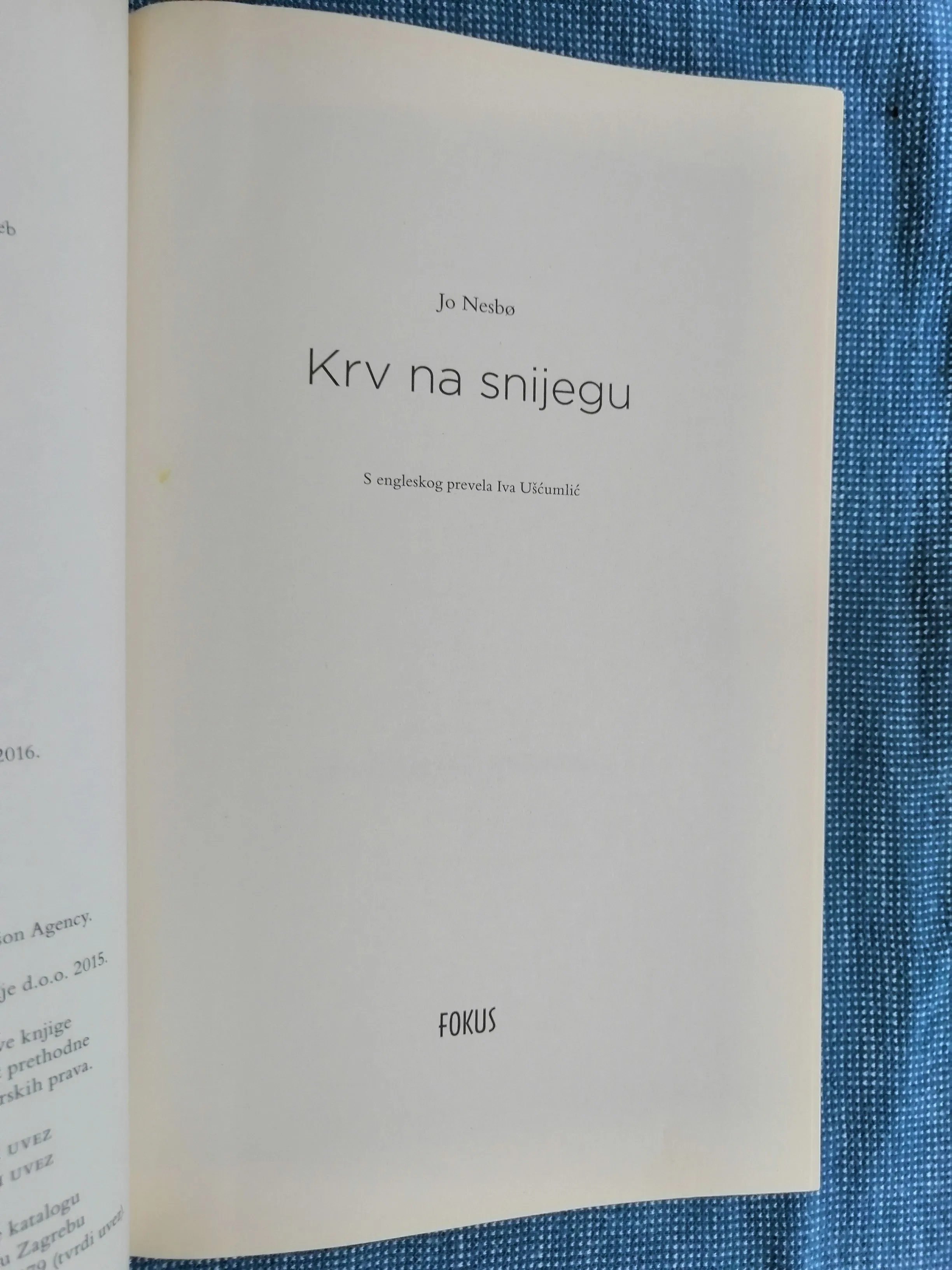 jo nesbo – krv na snijegu [b121] - slika 2
