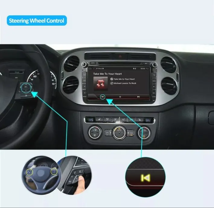 VW GOLF PASSAT JETA original MULTIMEDIJA ANDROID NAVIGACIJA WIFI GPS - Čakovec