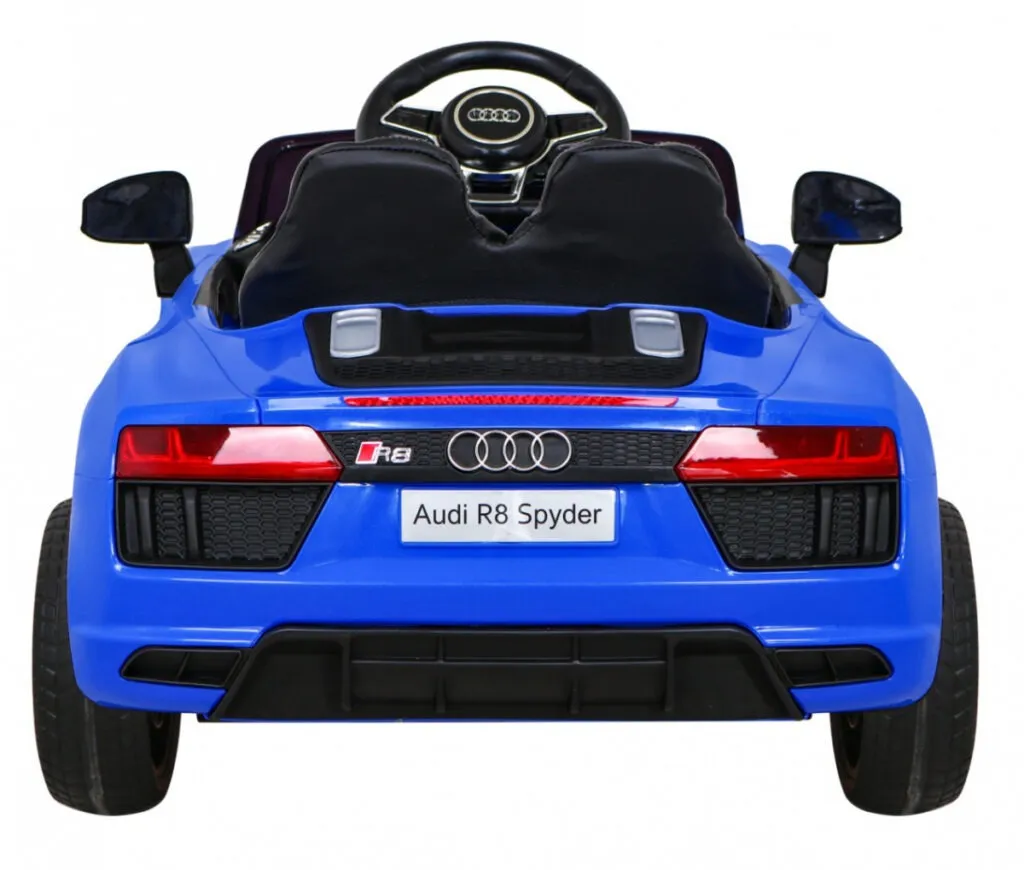 licencirani auto na akumulator audi r8 - plavi - slika 3