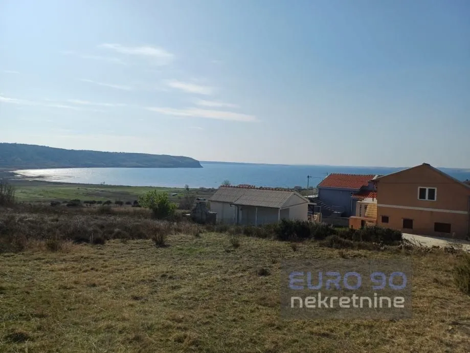 Rtina-Građevinsko Zemljište 1847 M2 ,s Prekrasnom Pogledom Na More!!! - Rtina, Ražanac