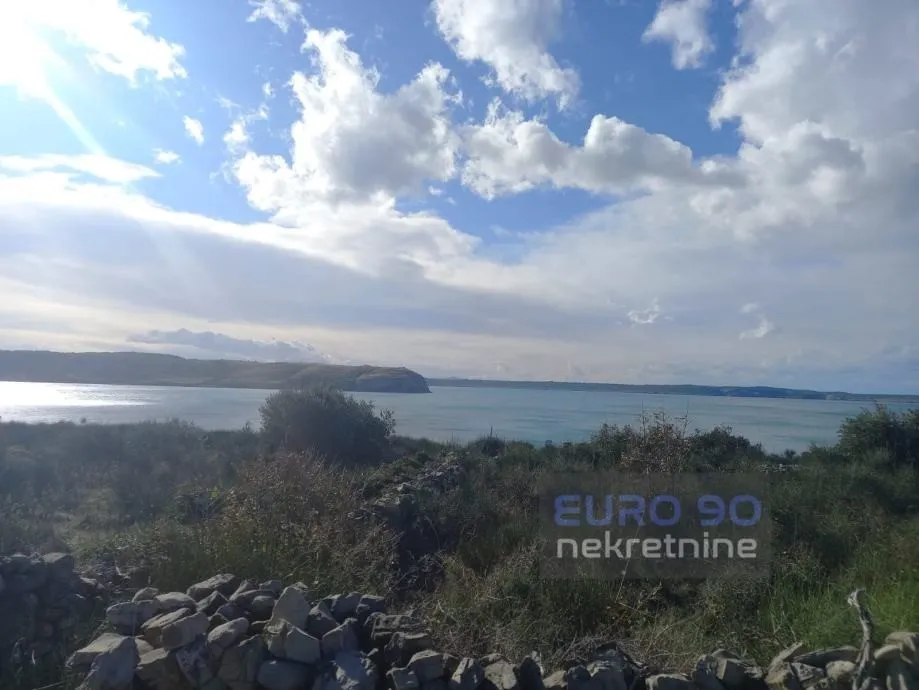 Rtina- Građevinsko Zemljište 579 M2, Pogled Na More !!! - Rtina, Ražanac