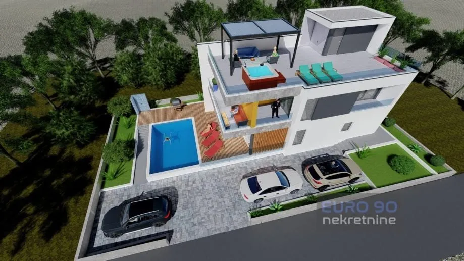 rtina-nova luksuzna villa s bazenom i panoramskim pogledom na more - slika 16