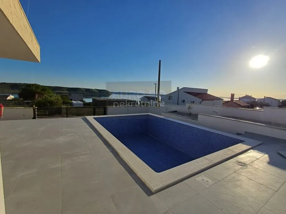 Rtina-Nova Luksuzna Villa S Bazenom I Panoramskim Pogledom Na More - Rtina, Ražanac