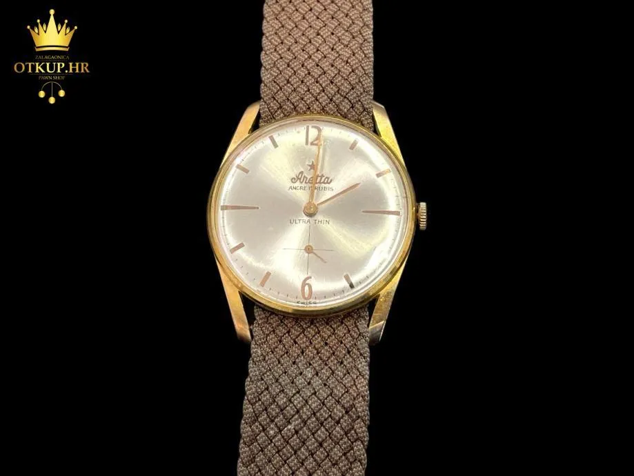 RUČNI SAT ARETTA 73064 SWISS MADE - 34mm / R1, RATE! - Zagreb