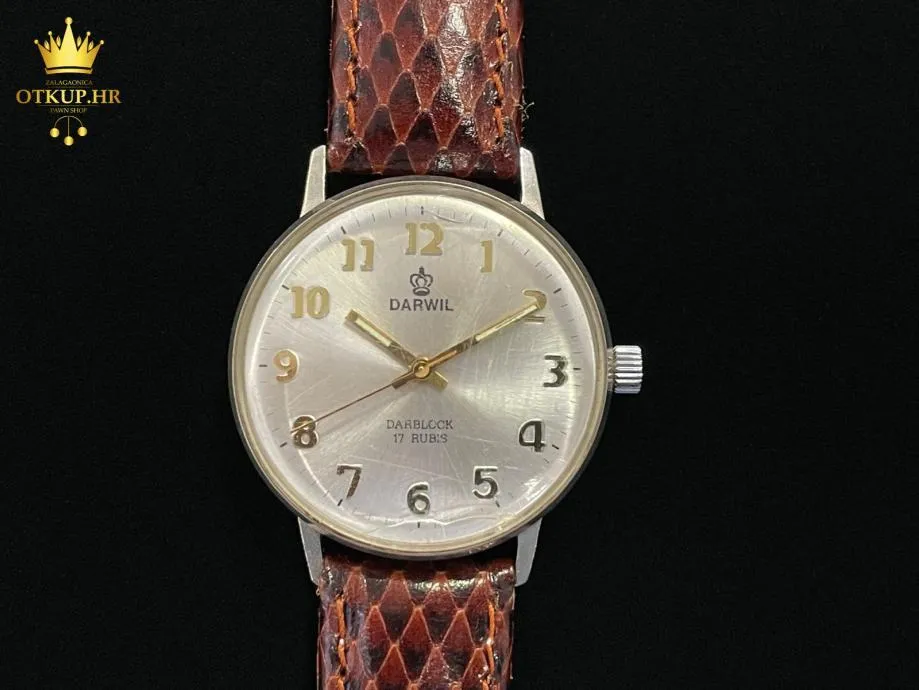 RUČNI SAT DARWIL 7050 SWISS MADE - 34mm / R1, RATE! - Zagreb
