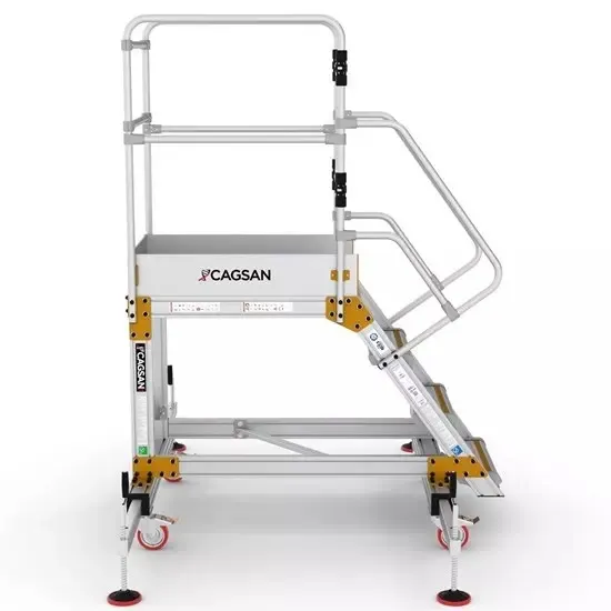 ruton – platformne ljestve sa stabilizatorom - radna visina 3,0 m - slika 2
