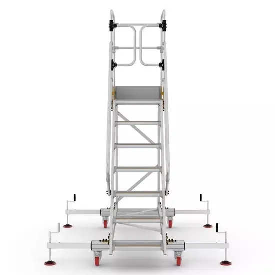 ruton – platformne ljestve sa stabilizatorom - radna visina 3,5 m - slika 3
