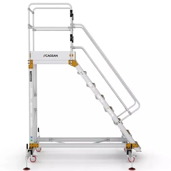 ruton – platformne ljestve sa stabilizatorom - radna visina 4,0 m - slika 2