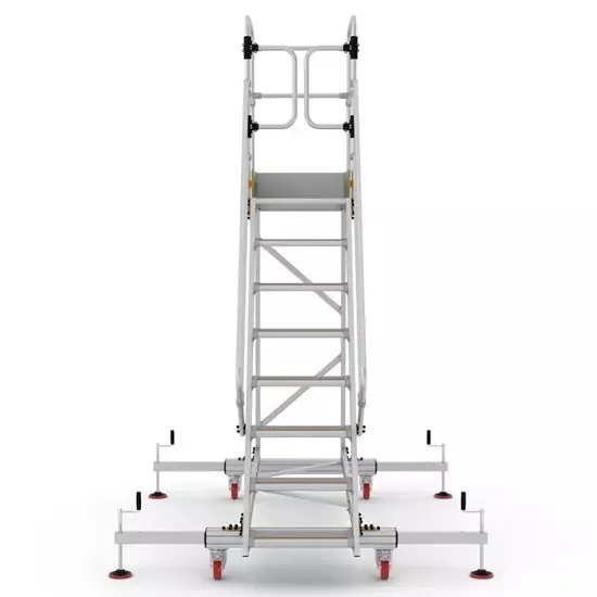 ruton – platformne ljestve sa stabilizatorom - radna visina 4,0 m - slika 3