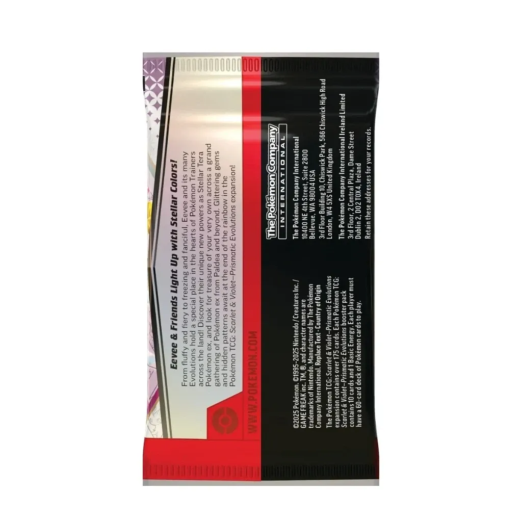 pokémon tcg: prismatic evolutions booster pack - slika 5
