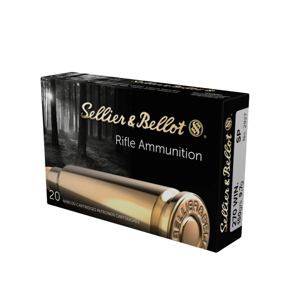 Karabinsko streljivo S&B SP .270 Win. 9,7g - Poreč