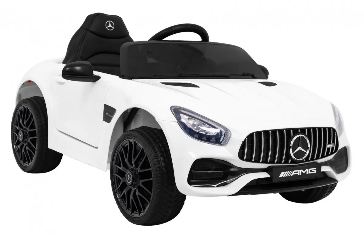licencirani auto na akumultor mercedes benz gt - bijeli - slika 9
