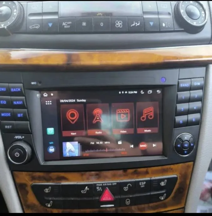 original multimedija za e klasa w211 w219 android navigacija wifi 2din - slika 15