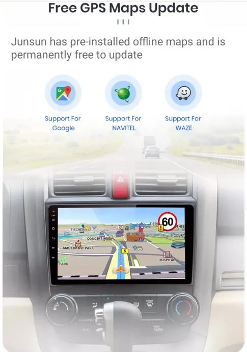 honda cr-v 2007-2011 original android multimedija wifi gps handsfree - slika 2