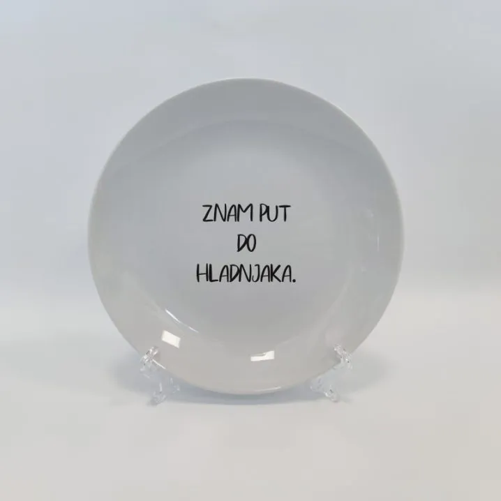 Šaljivi tanjur – Znam put do hladnjaka - Osijek