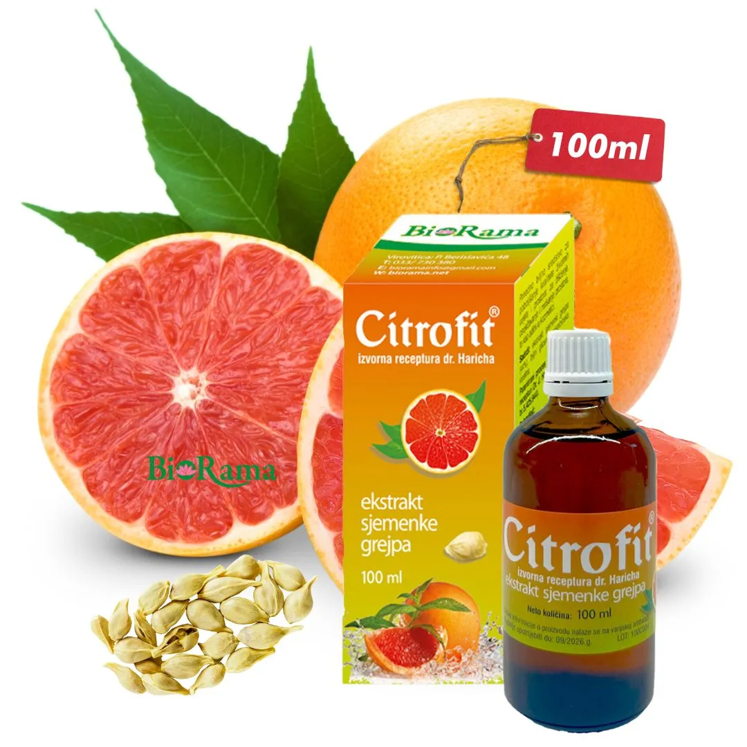 Citrofit kapi ekstrakt sjemenki grejpa 100ml - Virovitica