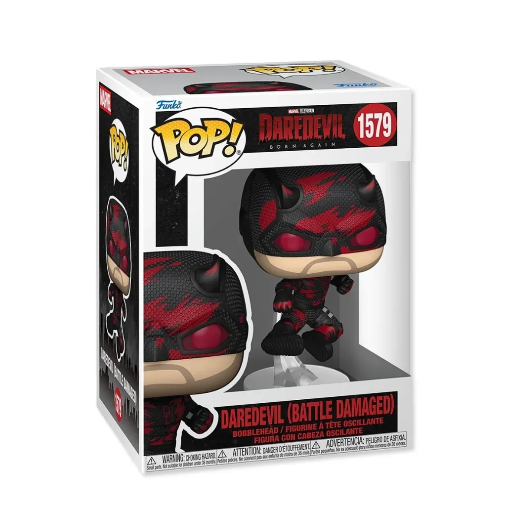 Funko Pop! Marvel: Daredevil Born Again – Daredevil (Battle Damaged) - Zagreb