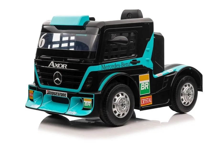 kamion na akumulator mercedes xmx622 - plavi - slika 2