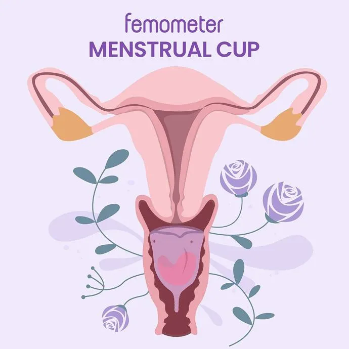 menstrualne čašice, femometer rose - slika 7