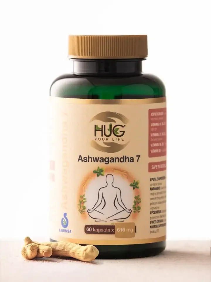 Hug Ashwagandha 7 Kaps - Zagreb