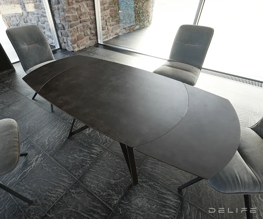 produljivi stol carlow 130/200x90cm, materijal: keramika - slika 5