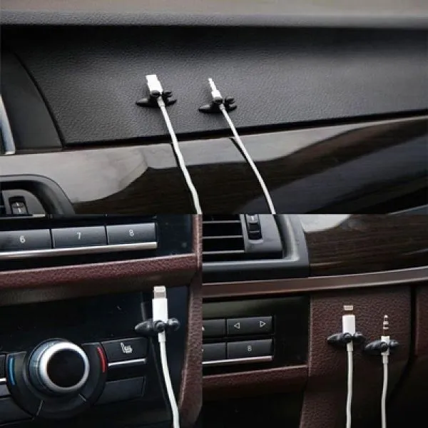 Samoljepljivi auto drzač/organizator za kablove - pakiranje 8 komada - Zagreb, Novi Zagreb - istok