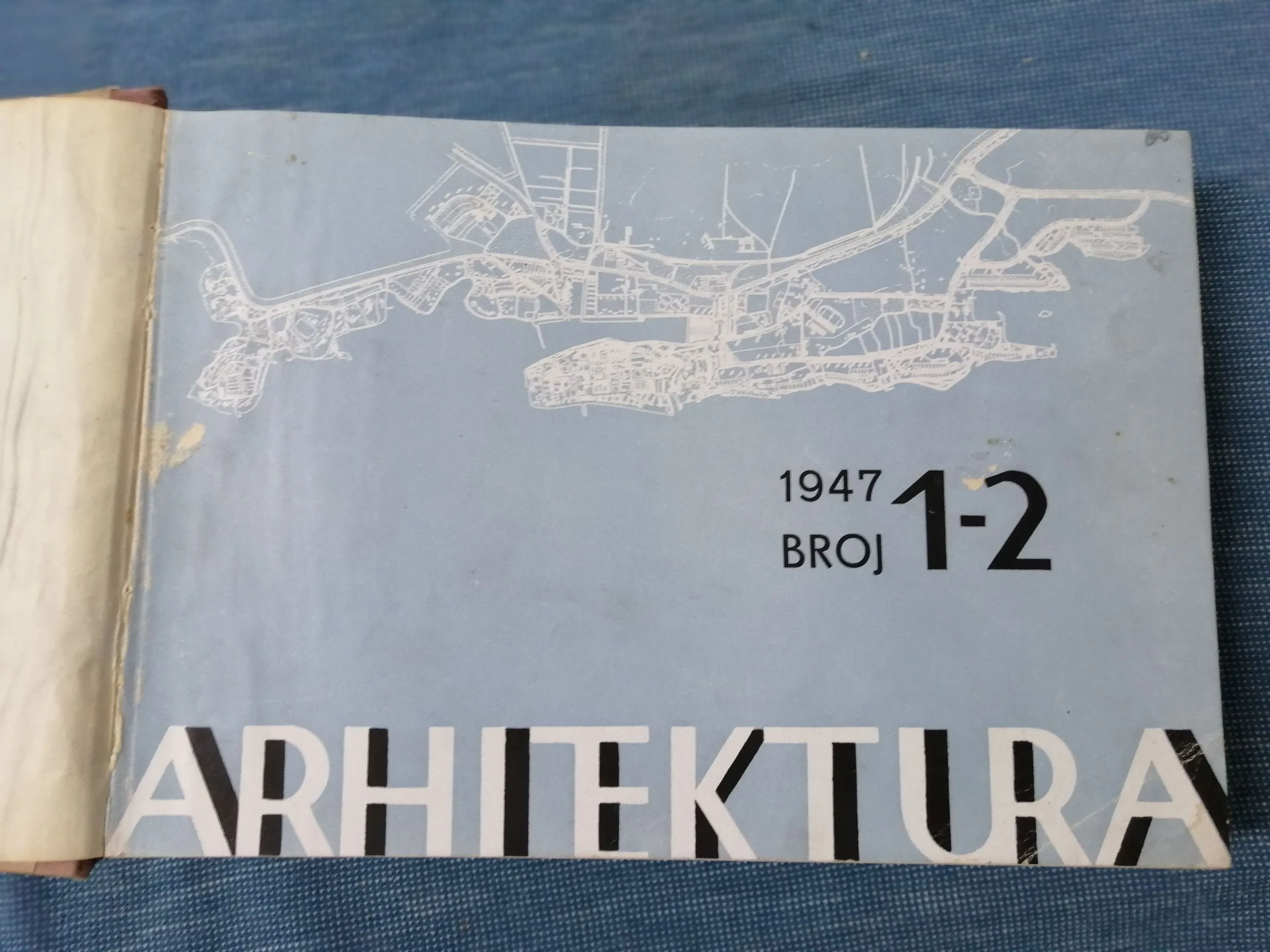 arhitektura – mjesečnik za arhitekturu br. 1-27 u jednom uvezu - slika 2