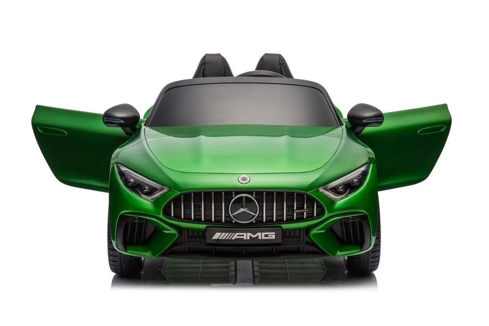 licencirani auto na akumulator mercedes amg sl63 - zeleni/lakirani - slika 11