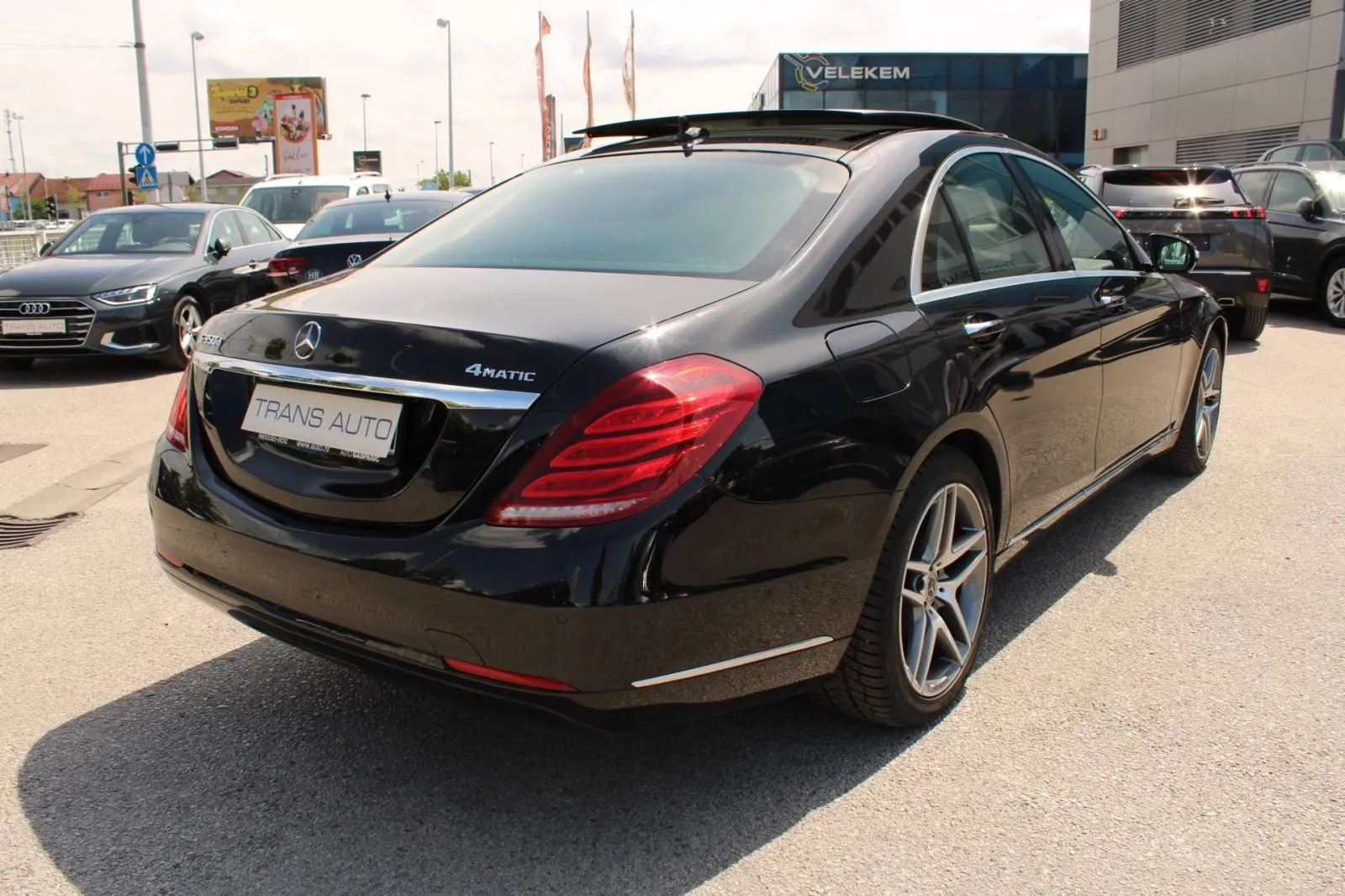 mercedes-benz klasa s 350d 4matic *panorama, burmester, kamera 360* - slika 5