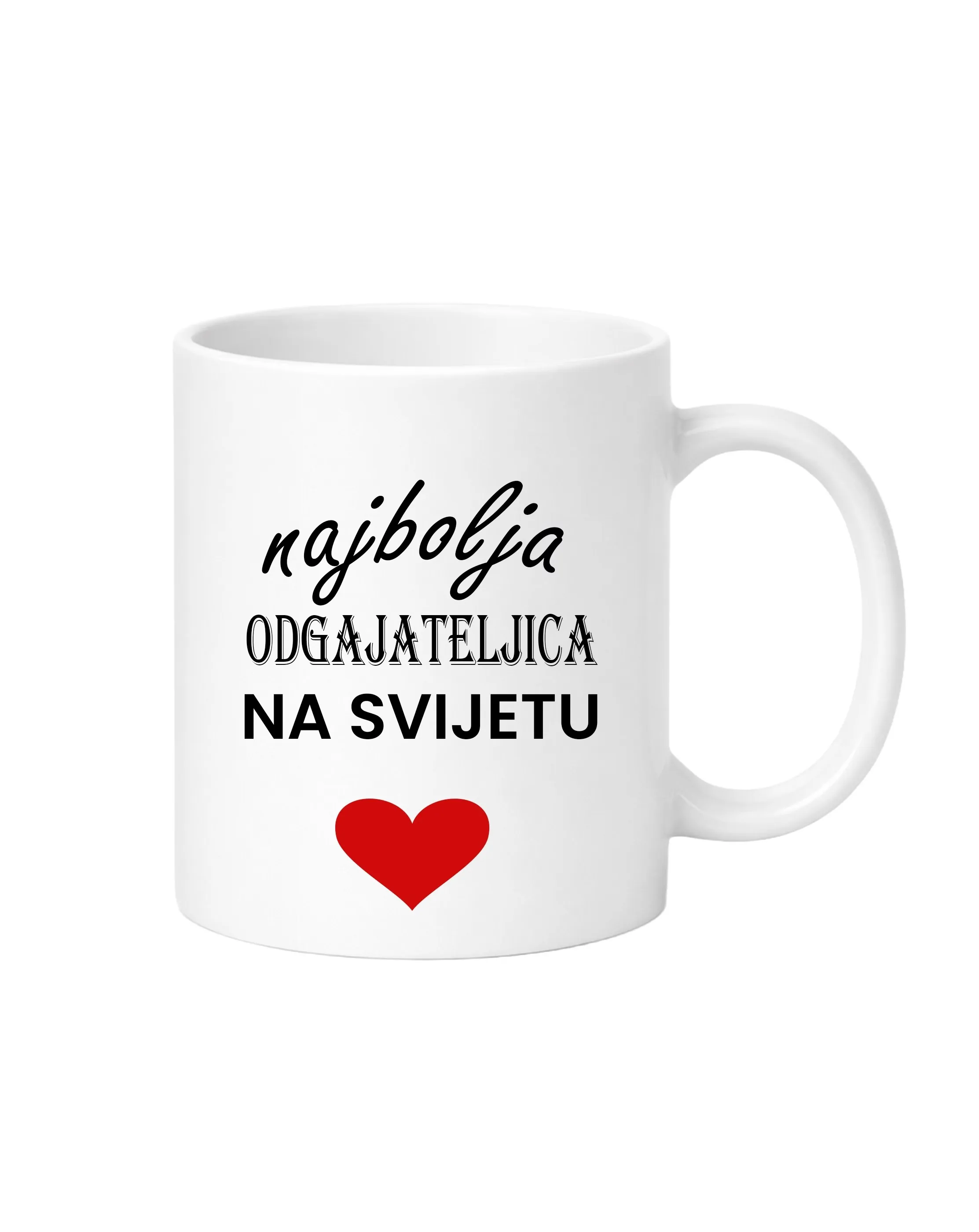 Šalica za najbolju odgajateljicu - Prozor, Otočac