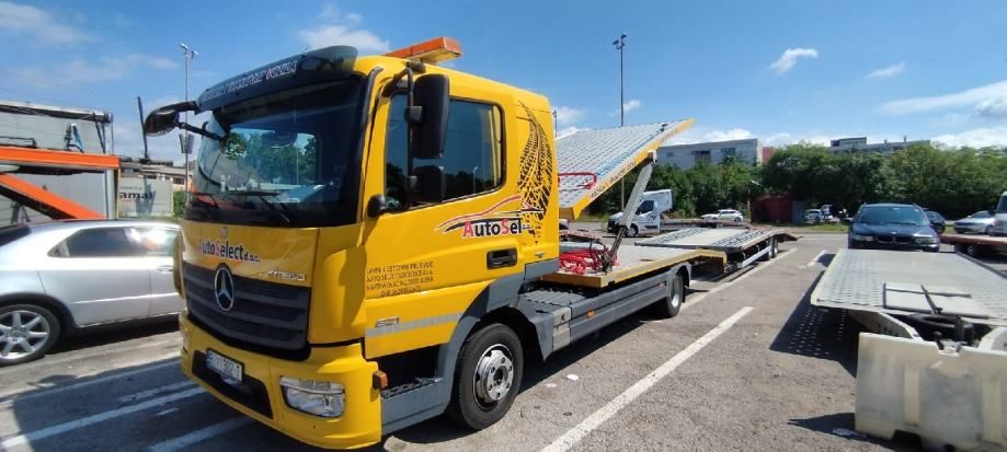 Mercedes Atego 821 - Autotransporter - 4 Vozila - Euro 6 - Servisna ! - Rijeka