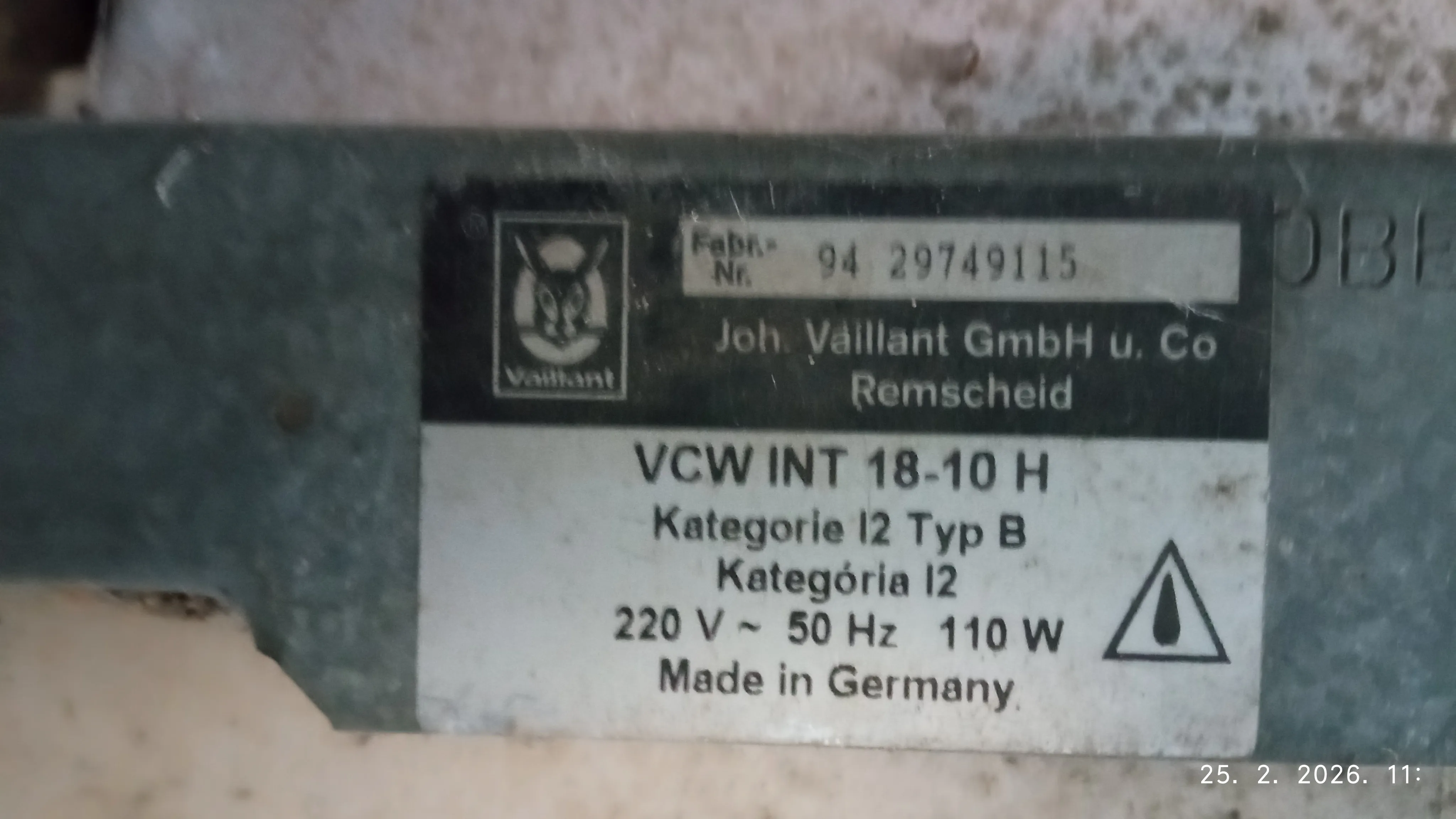 Kombinirani bojler Vaillant - Osijek