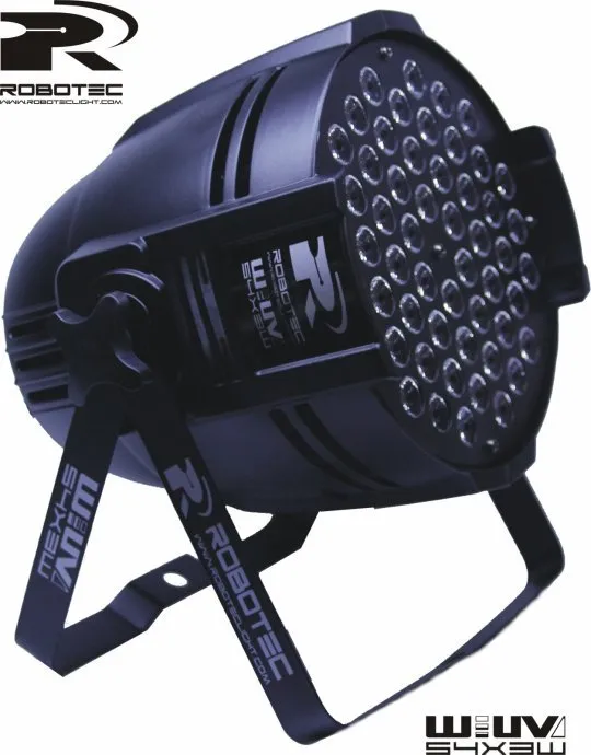 ROBOTEC LED Par can 54 x 3W RGB, 3u1 - Križevci