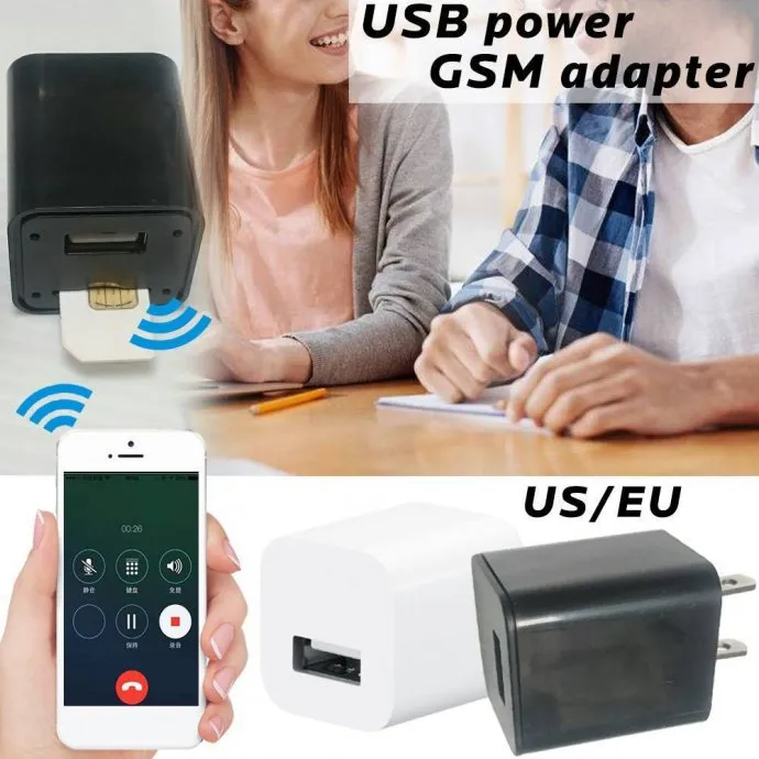 gsm diktafon skriveni uređaj za slušanje i nadzor u adapteru - slika 2
