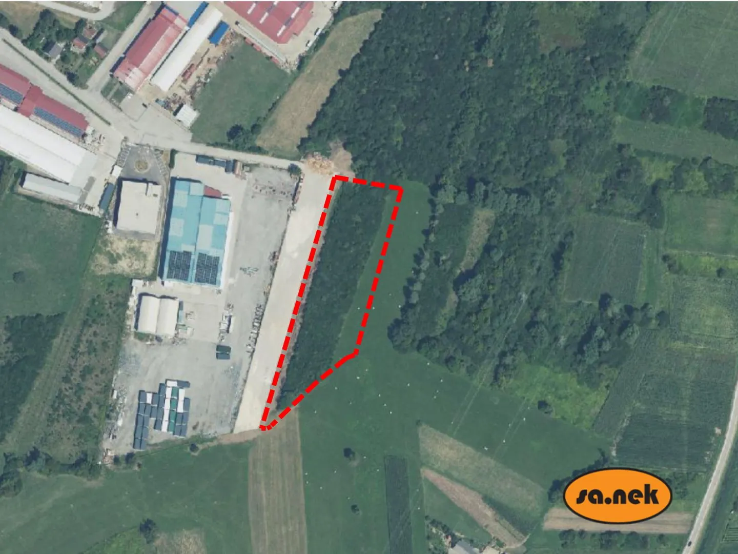 Građevinsko zemljište za gradnju poslovnog objekta - Bobovica, Samobor