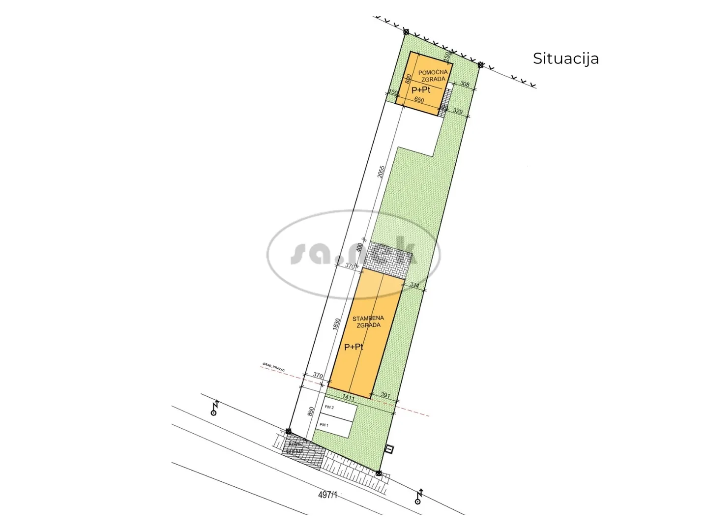 gradilište s građevinskom dozvolom - okolica samobora - slika 5