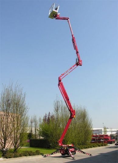 samohodna platforma hinowa lightlift 19.65 na gumenim gusjenicama - slika 5