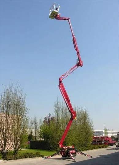 samohodna platforma hinowa lightlift 19.65 na gumenim gusjenicama - slika 3