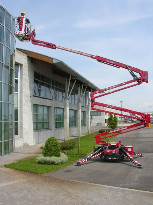 samohodna platforma hinowa lightlift 19.65 na gumenim gusjenicama - slika 4