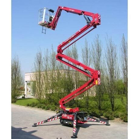 samohodna platforma hinowa lightlift 19.65 na gumenim gusjenicama - slika 3