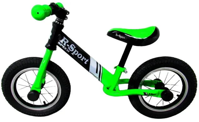 r8 bicikl za ravnotežu green kotači na napuhavanje, upravljač s kugličnim ležajem - slika 2
