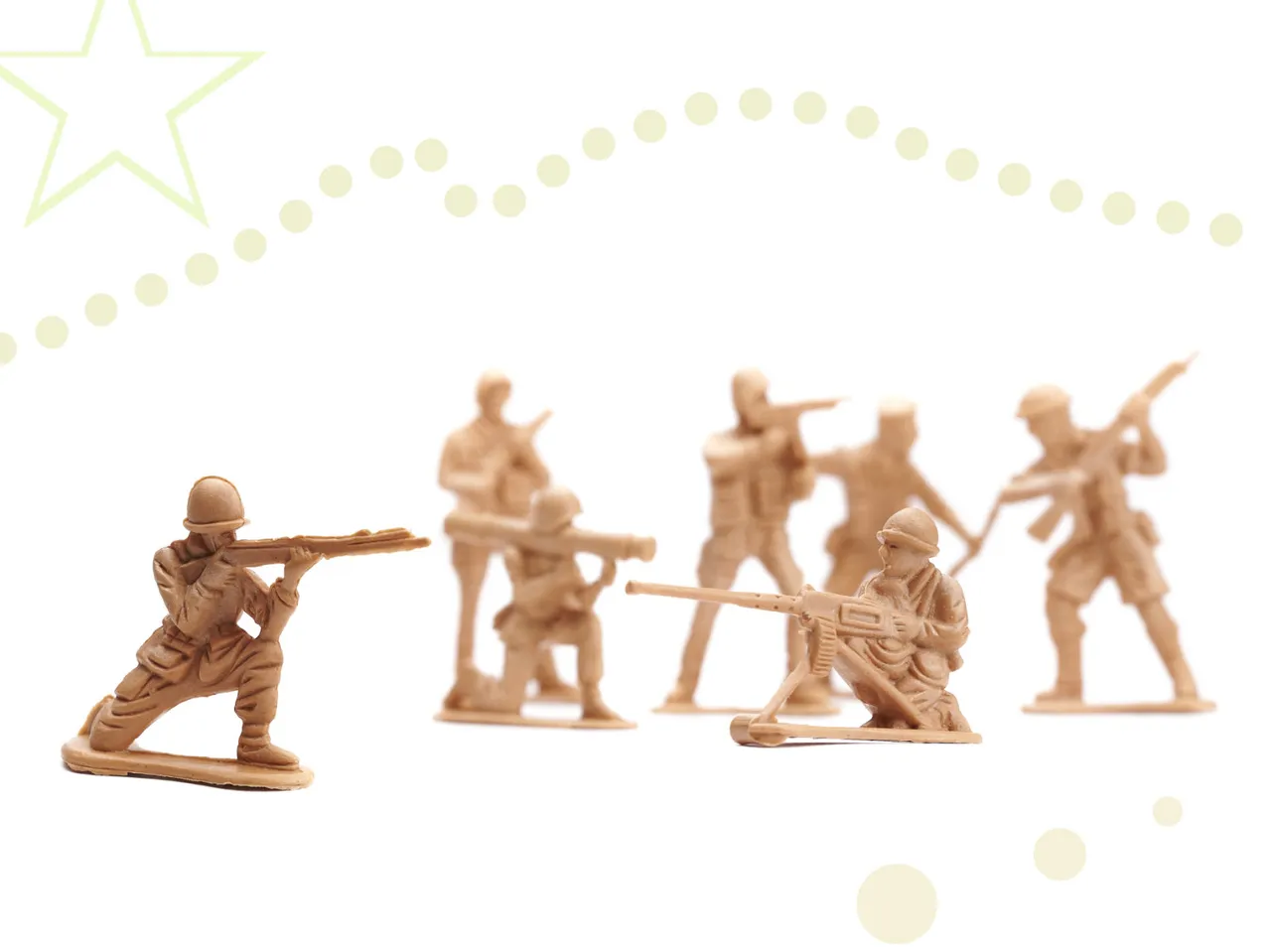 set figurica za vojnu bazu 114 elemenata - slika 7