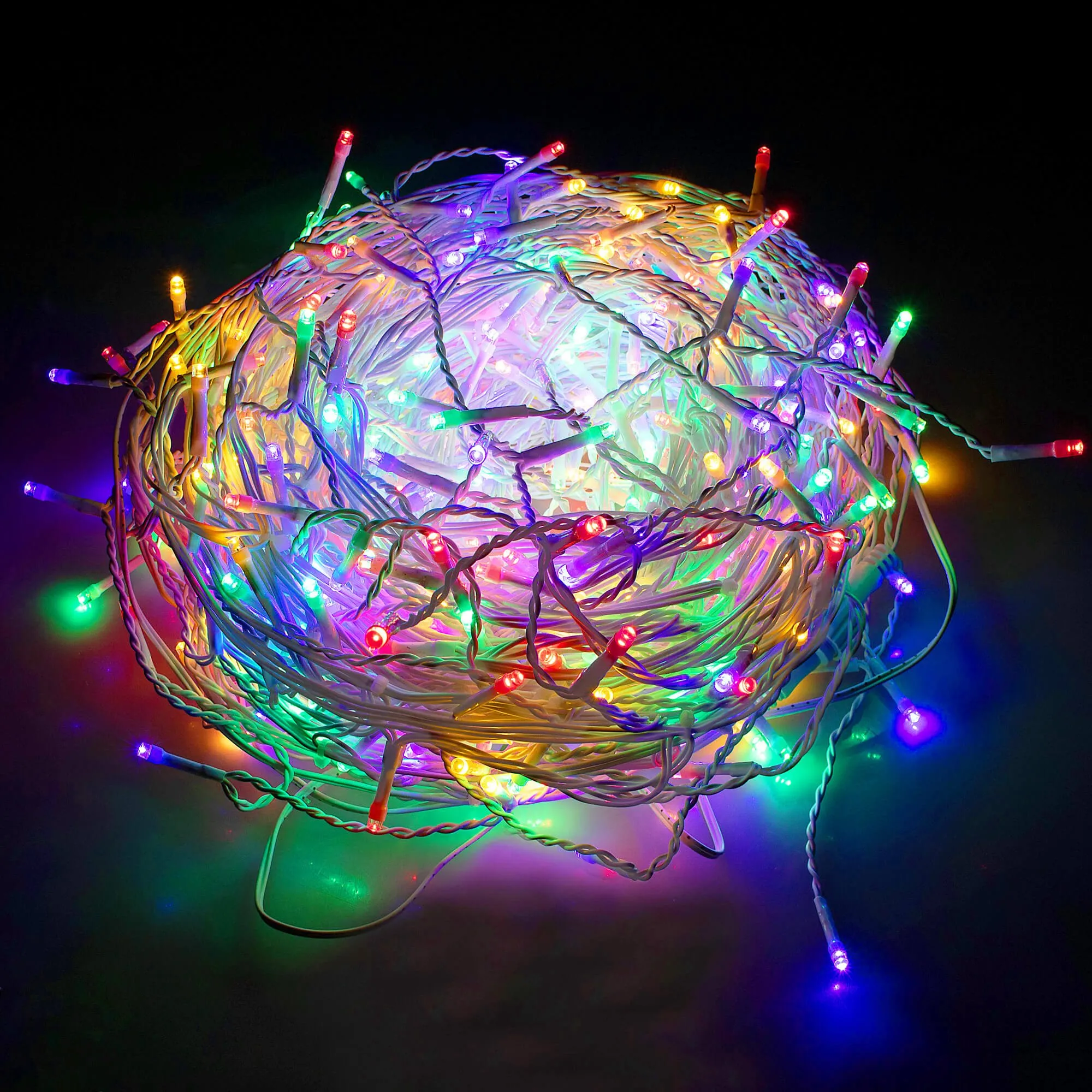 springos zavesa s kapljicama, 300 led, 12m, višebojna - slika 7