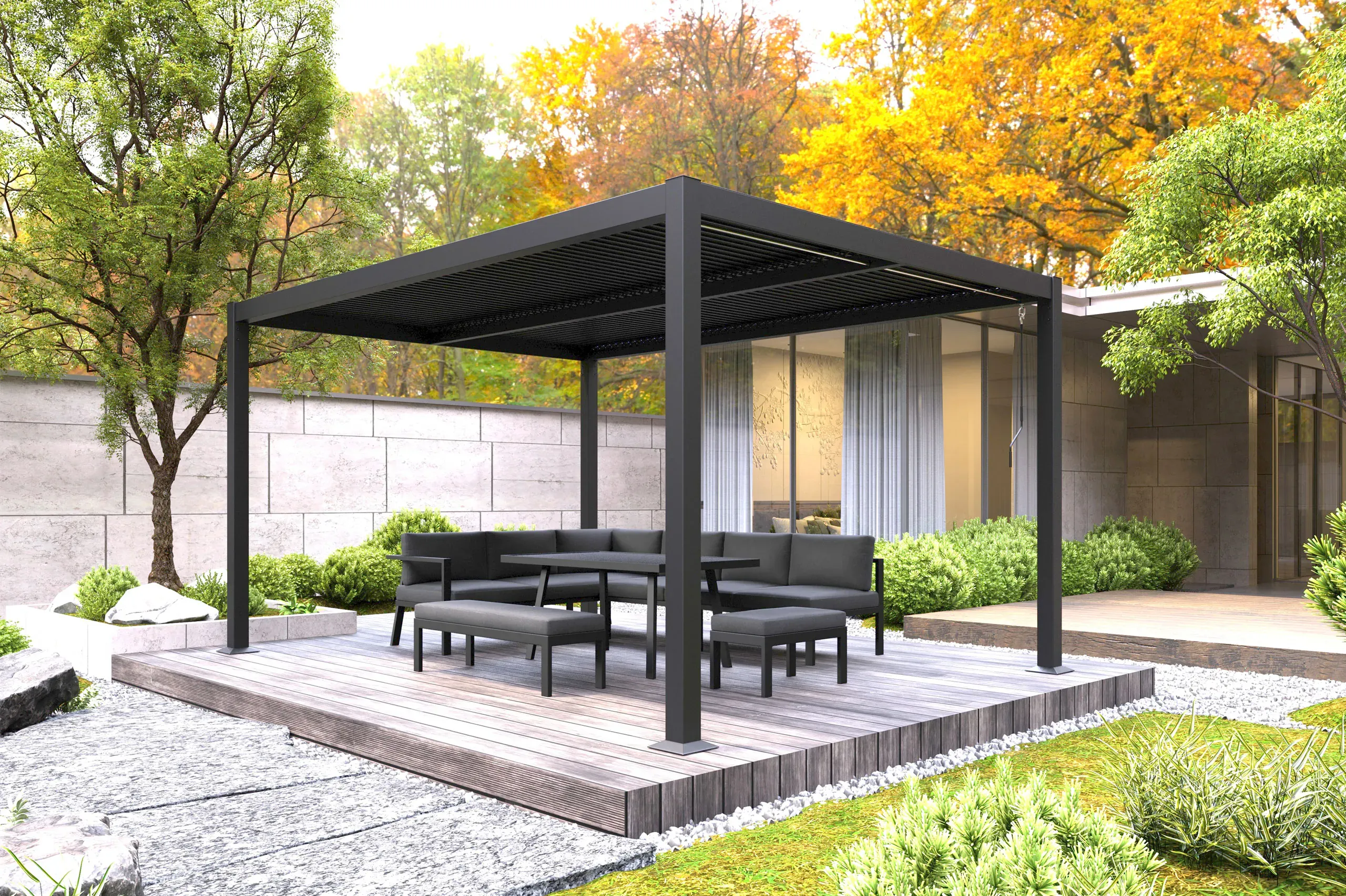 pergola bermeo 400 x 300 cm - slika 3