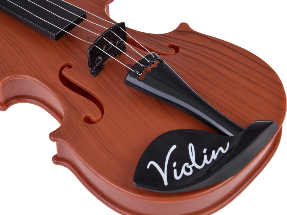plastična violina s gudalom, igračka za djecu, 42 cm - slika 5