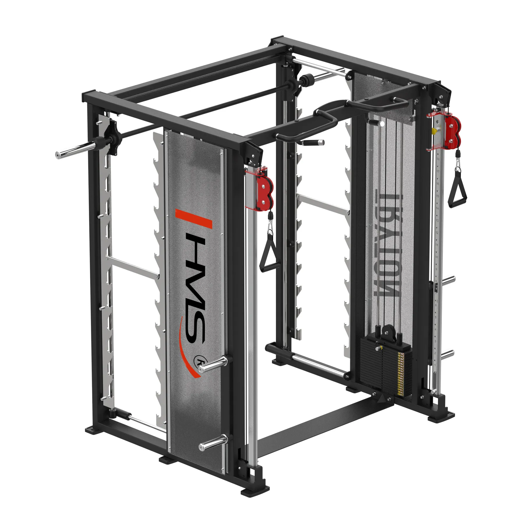tryton stroj za trening sa smith machine 3d - slika 7